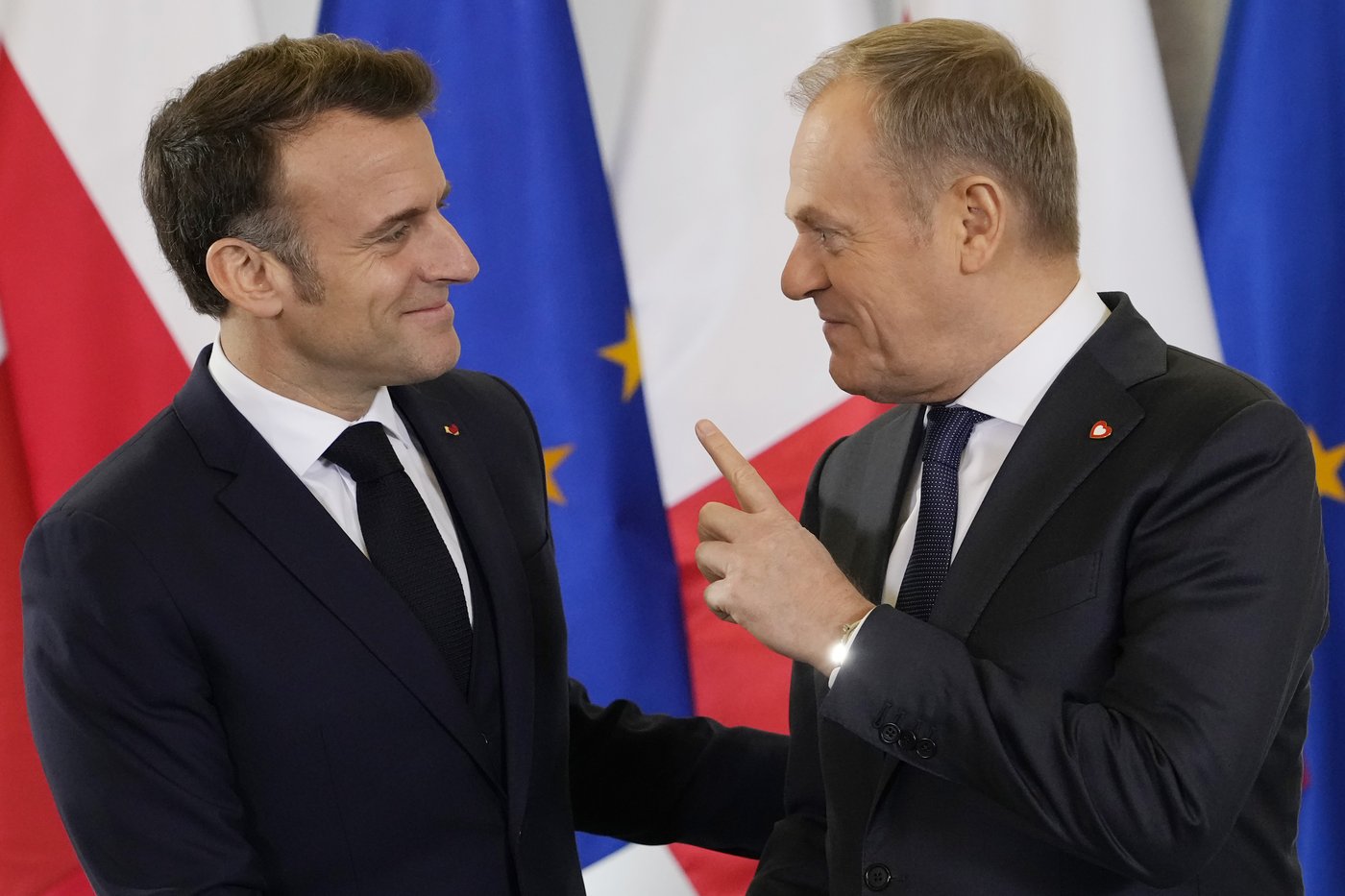 France's Macron and Poland's Tusk insist Ukraine must be at the heart of any potential peace talks | iNFOnews.ca