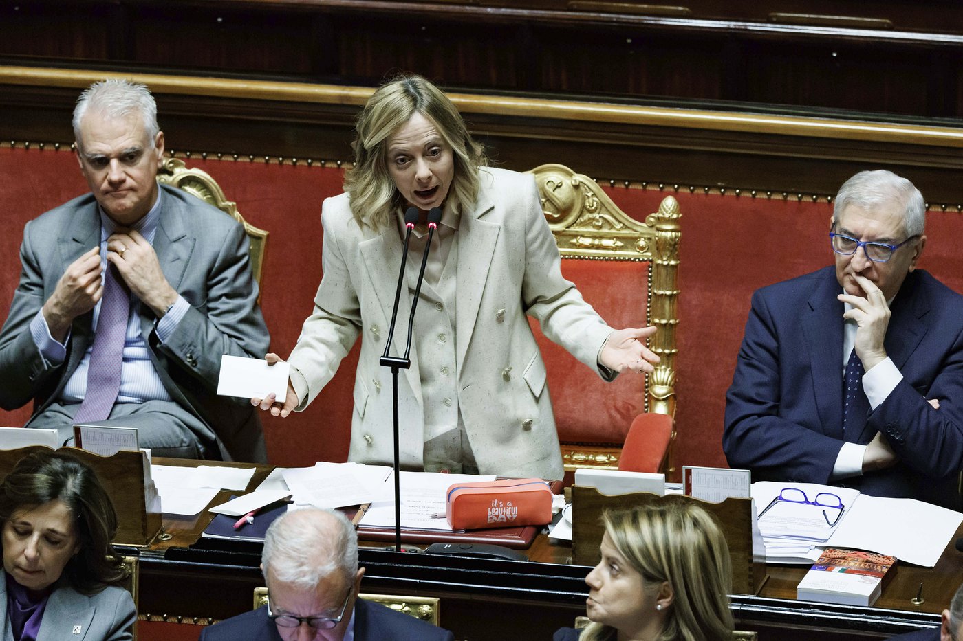 Italy's premier defends her friendship with Musk and asserts her independence | iNFOnews.ca