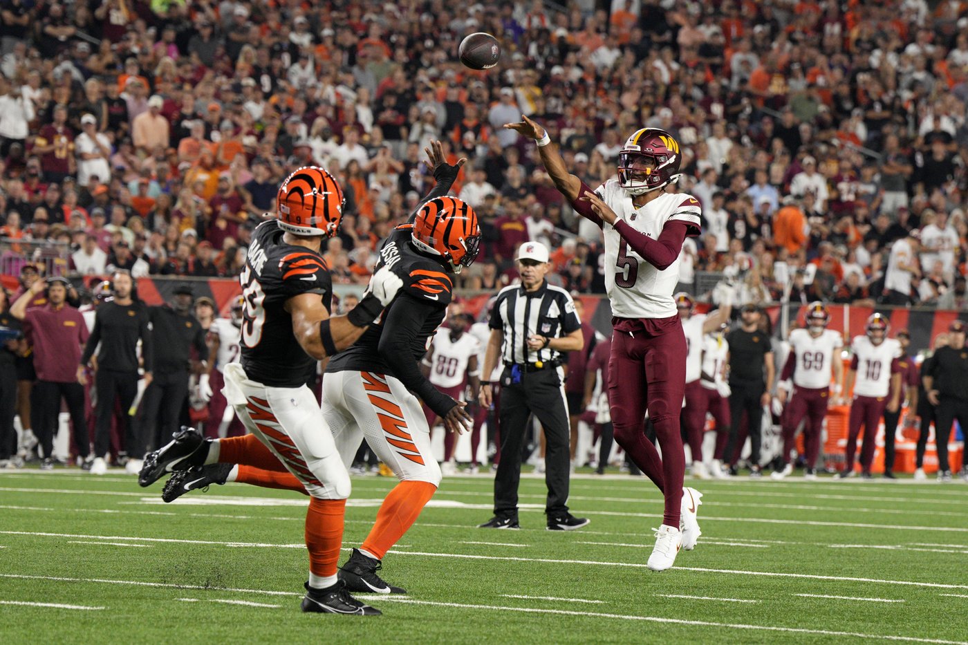Rookie QB Jayden Daniels leads Commanders to a record-setting performance | iNFOnews.ca Rookie QB Jayden Daniels leads Commanders to a record-setting performance | iNFOnews.ca