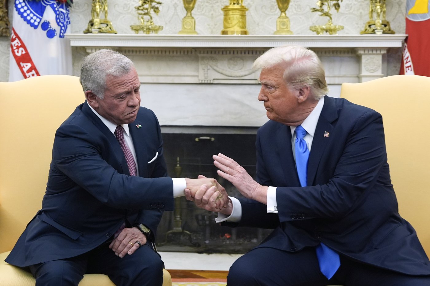 After meeting with Trump, Jordan's king says his country opposes displacing Palestinians in Gaza | iNFOnews.ca