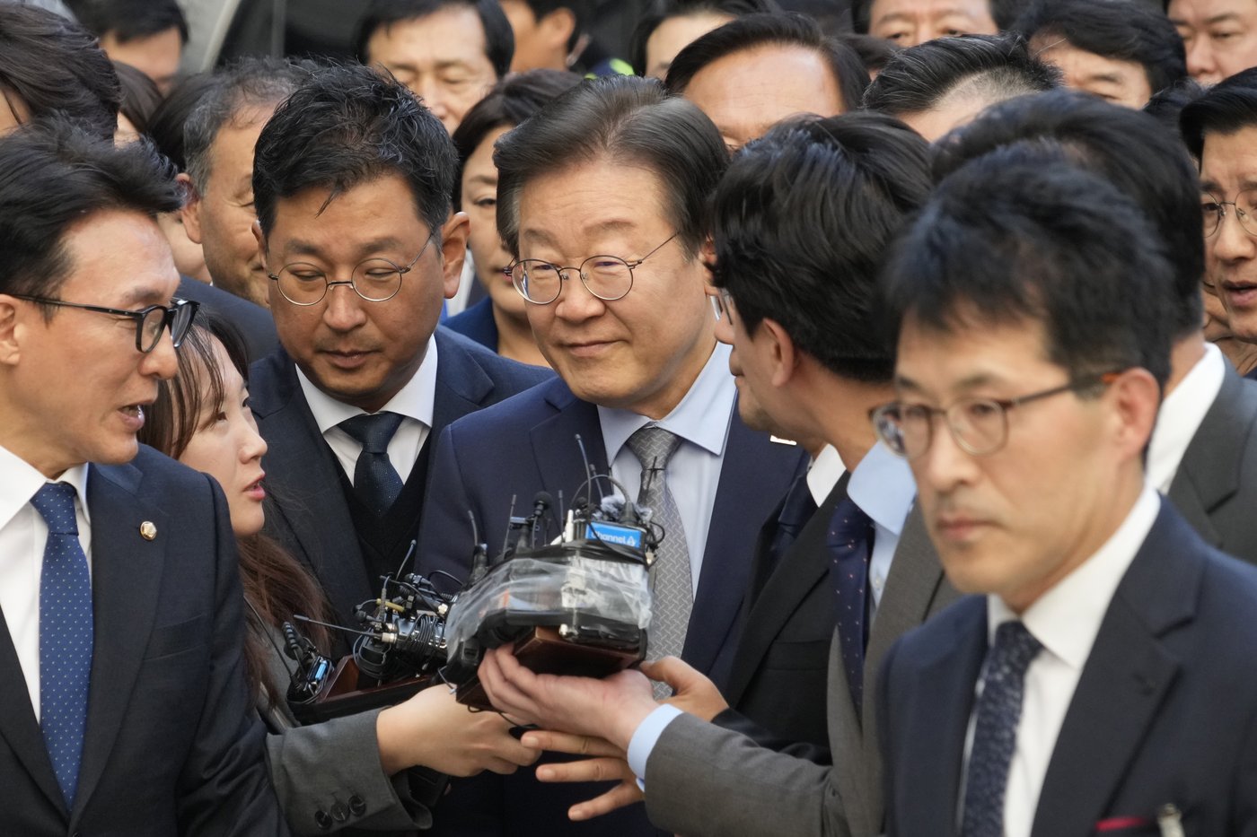 South Korean opposition leader gets a suspended jail term for violating election law | iNFOnews.ca South Korean opposition leader gets a suspended jail term for violating election law | iNFOnews.ca