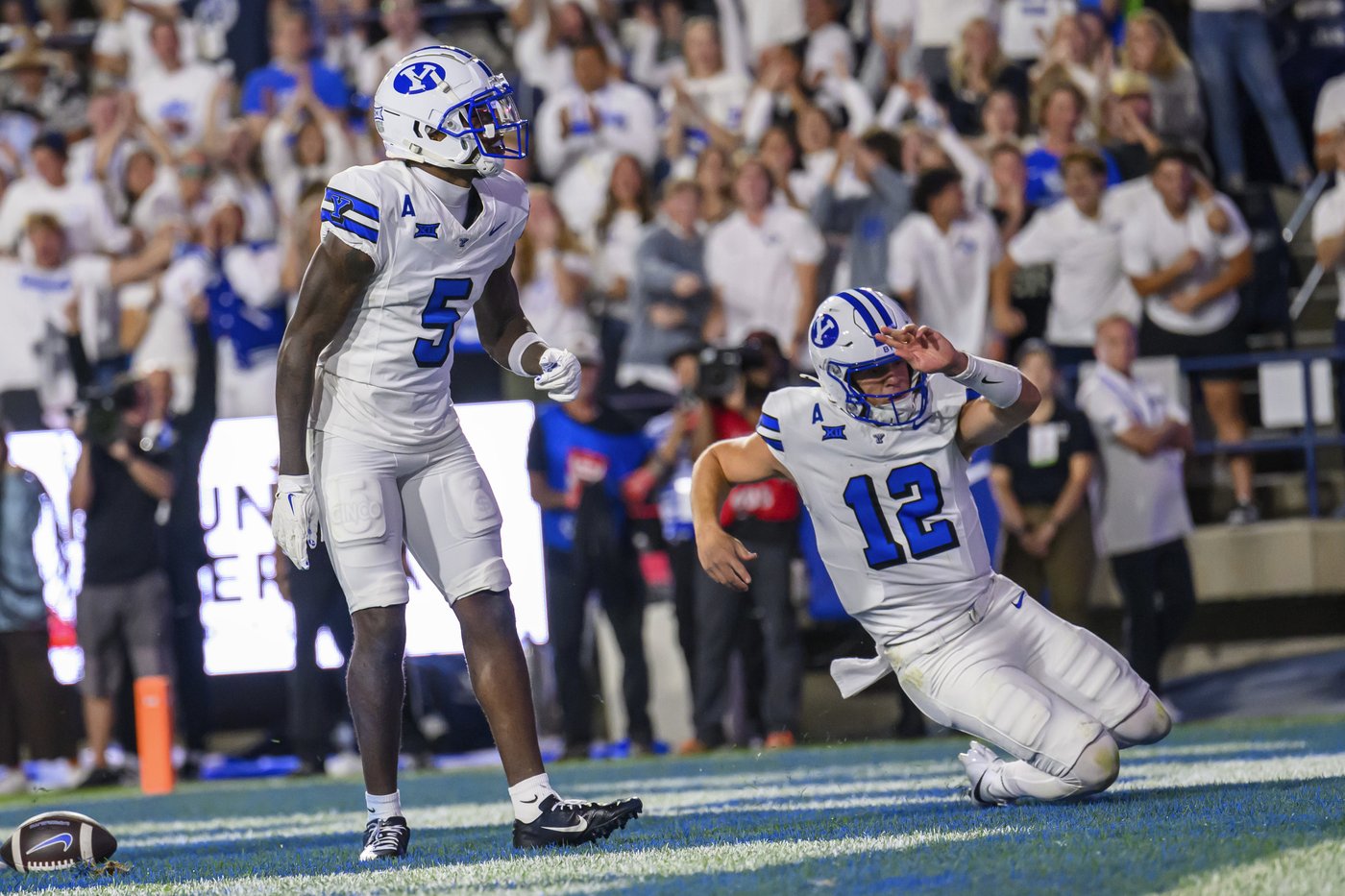BYU forces 3 turnovers, gets 90-yard punt return TD in 38-9 rout of No. 13 Kansas State | iNFOnews.ca