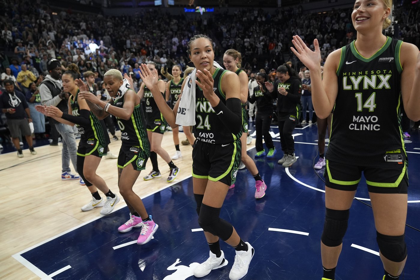 Lynx return to finals with 88-77 win over Sun in Game 5 behind Collier's 27 points, 11 rebounds | iNFOnews.ca