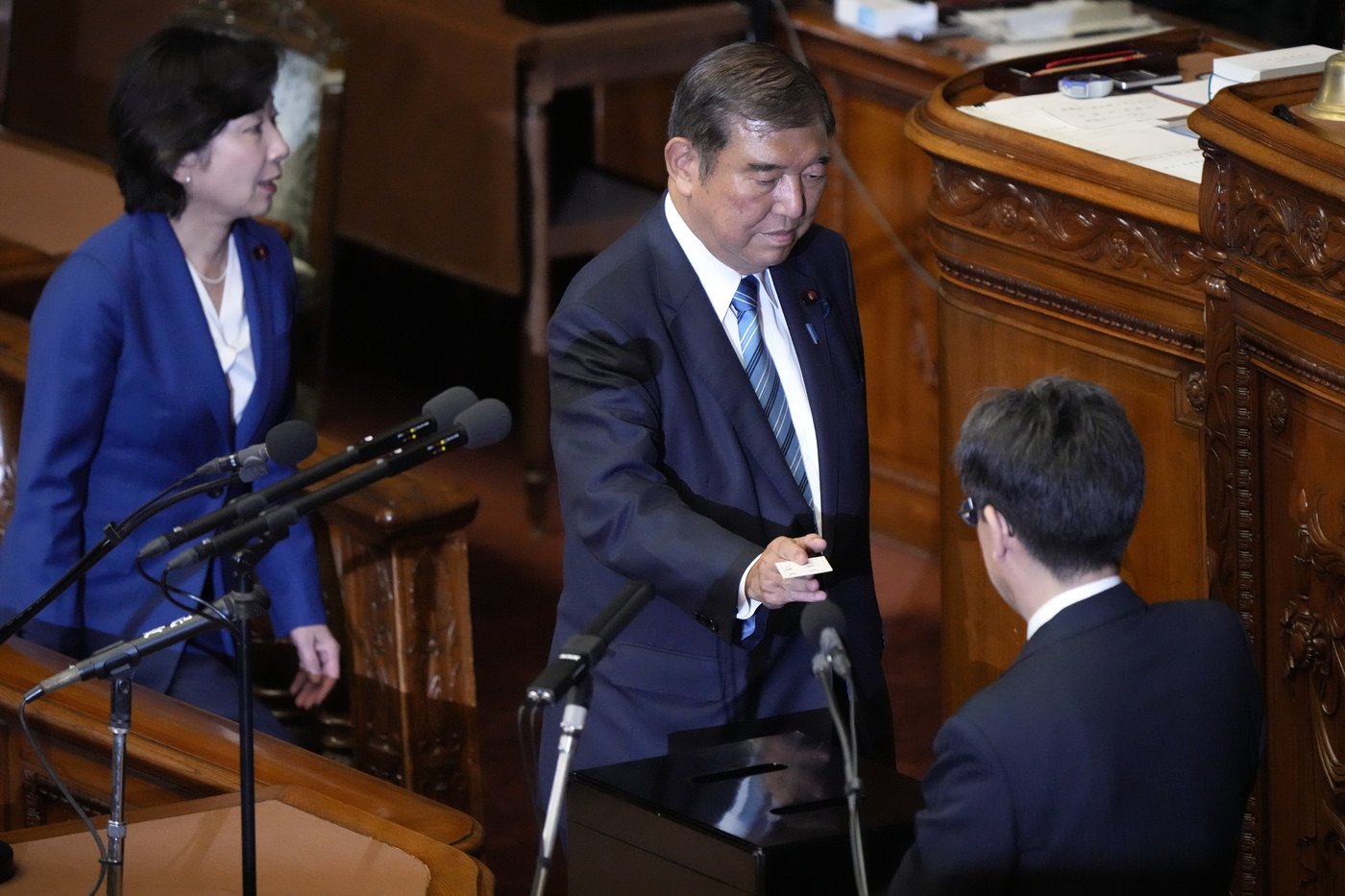 Ishiba survived a rare runoff to remain Japan's prime minister but will face turmoil | iNFOnews.ca Ishiba survived a rare runoff to remain Japan's prime minister but will face turmoil | iNFOnews.ca