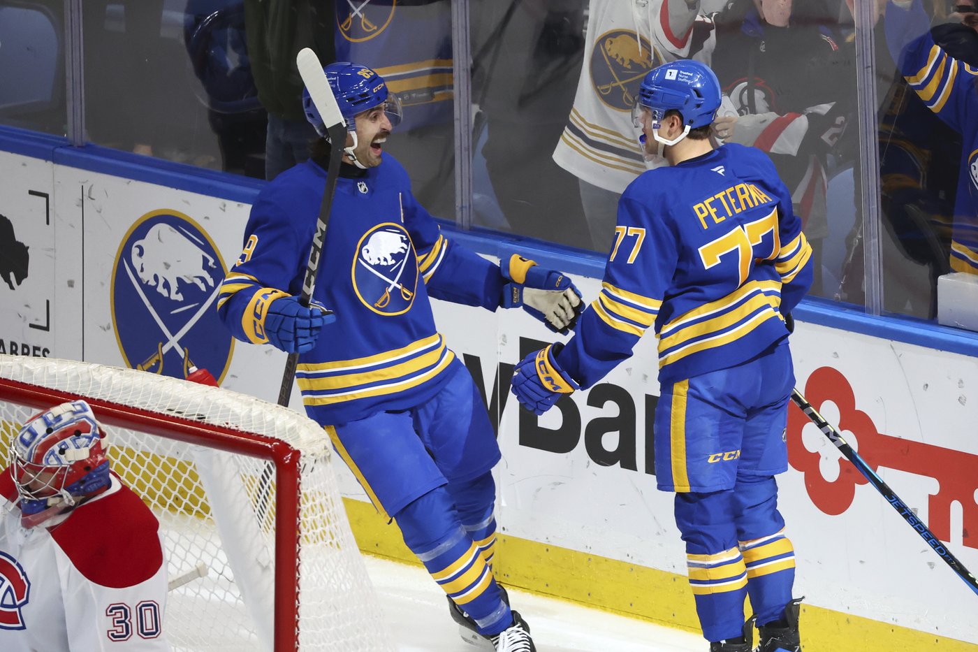 Cole Caufield scores twice to lead Canadiens over Sabres 7-5 | iNFOnews.ca