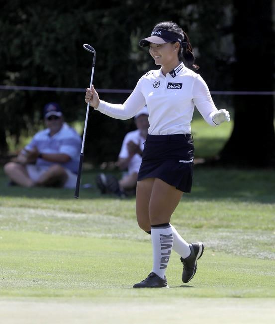 Canadian Alena Sharp, Youngin Chun share Marathon Classic lead at 64 | iNFOnews.ca Canadian Alena Sharp, Youngin Chun share Marathon Classic lead at 64 | iNFOnews.ca