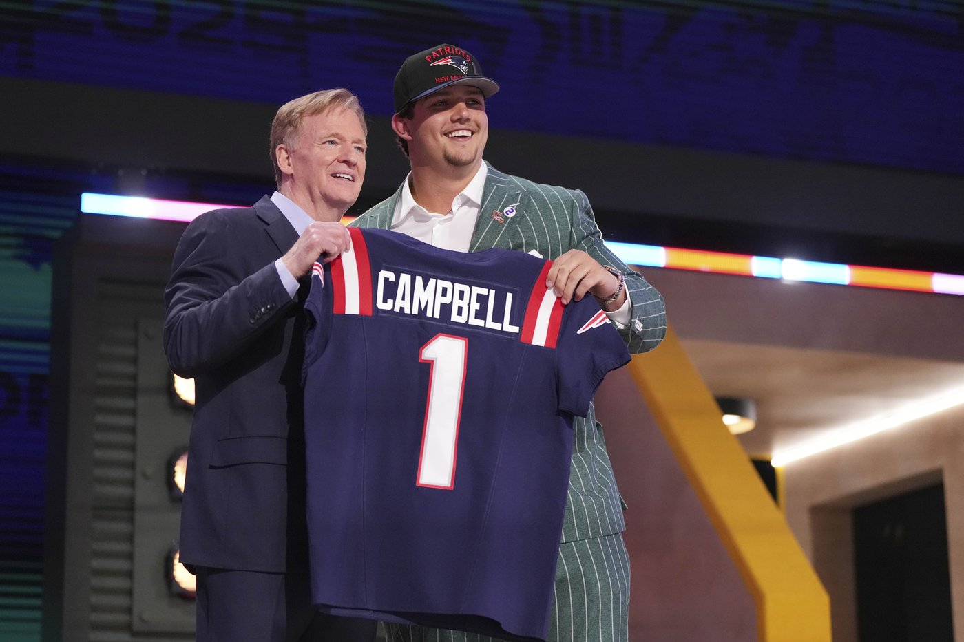 Patriots select left tackle Will Campbell of LSU with No. 4 pick in NFL draft | iNFOnews.ca