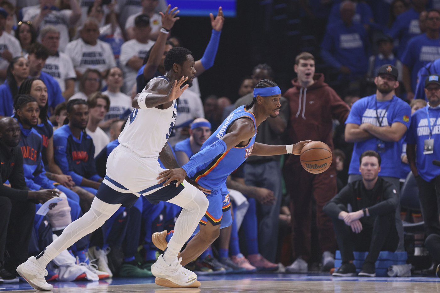 Shai Gilgeous-Alexander scores 34 as Thunder top Wolves 124-94 to reach NBA Finals | iNFOnews.ca Shai Gilgeous-Alexander scores 34 as Thunder top Wolves 124-94 to reach NBA Finals | iNFOnews.ca