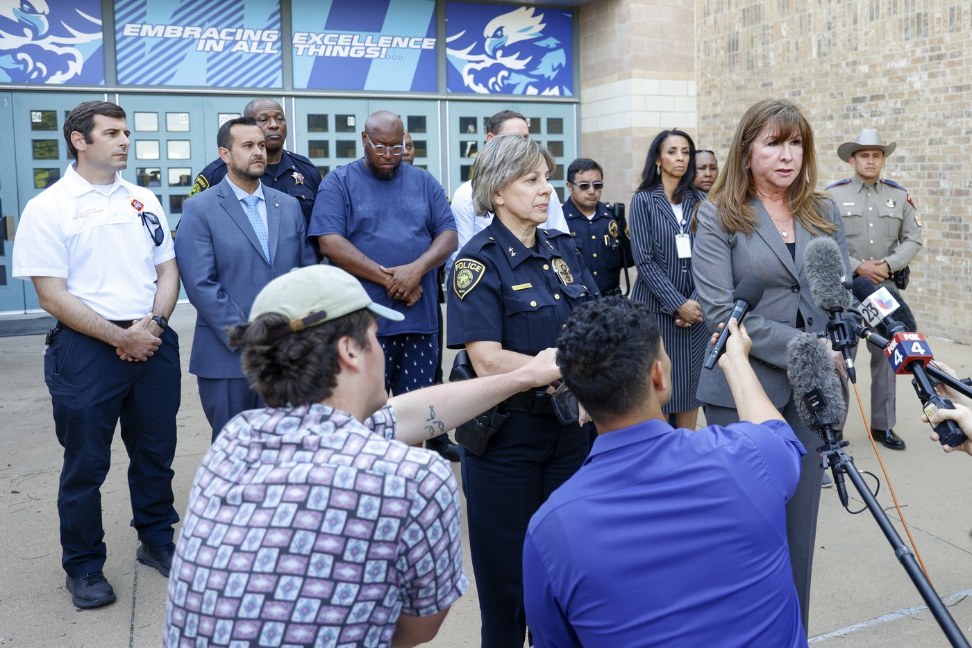 Student accused in Dallas school shooting walked toward group in hall and opened fire, injuring 4 | iNFOnews.ca