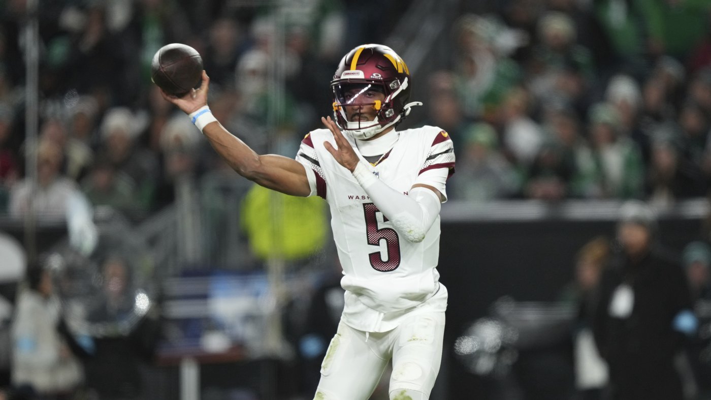 Commanders fail on crucial fourth down vs. Eagles, and signature win under Daniels will have to wait | iNFOnews.ca Commanders fail on crucial fourth down vs. Eagles, and signature win under Daniels will have to wait | iNFOnews.ca