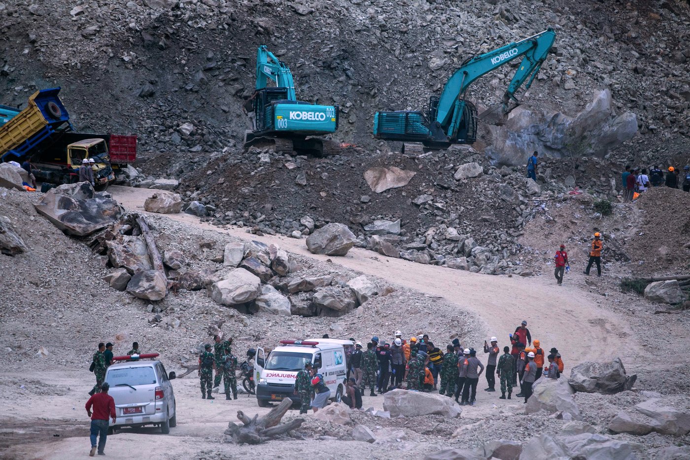 Officials say at least 10 people are dead and 6 are missing after stone quarry collapse in Indonesia | iNFOnews.ca