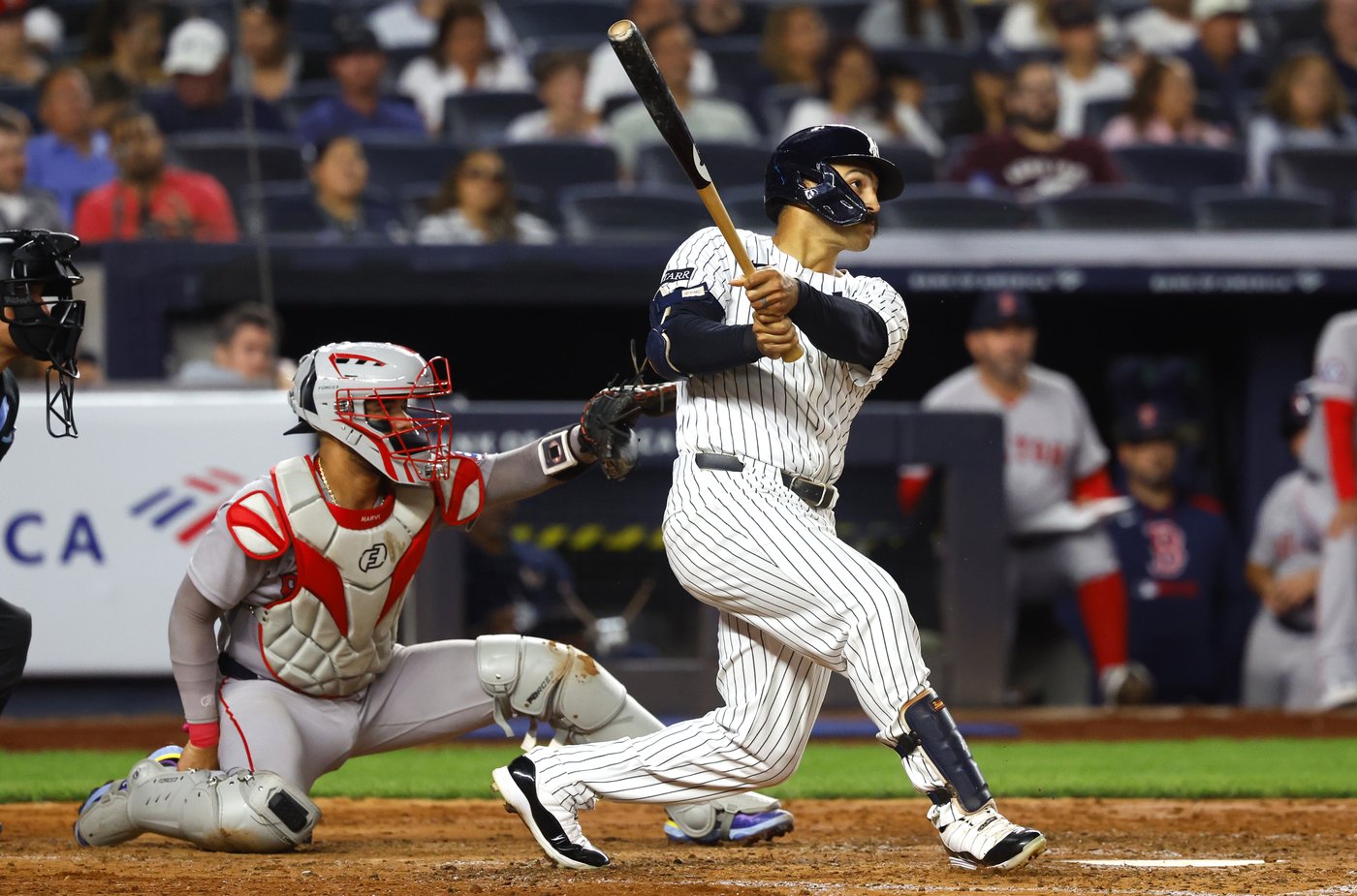 Chisholm and Grisham both homer twice as Yankees beat Red Sox 7-2 to avoid 4-game sweep | iNFOnews.ca Chisholm and Grisham both homer twice as Yankees beat Red Sox 7-2 to avoid 4-game sweep | iNFOnews.ca