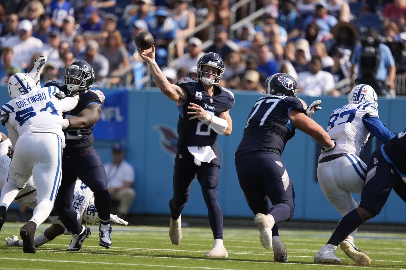 Calvin Ridley has his worst game yet with the Titans, going without a single catch | iNFOnews.ca Calvin Ridley has his worst game yet with the Titans, going without a single catch | iNFOnews.ca