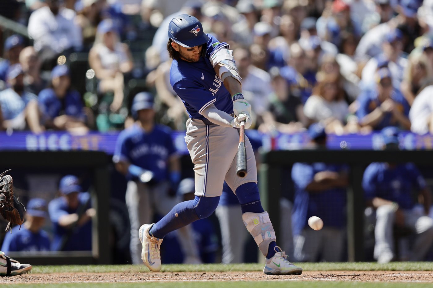 Season over for Blue Jays SS Bo Bichette with broken finger after 1 game back from calf injury | iNFOnews.ca Season over for Blue Jays SS Bo Bichette with broken finger after 1 game back from calf injury | iNFOnews.ca