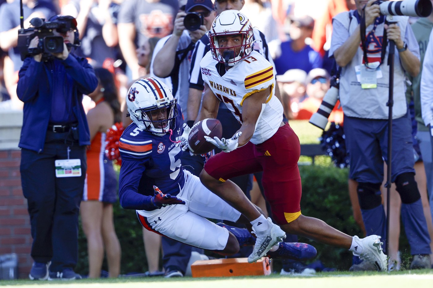 Thorne throws for career-high 5TDs and Auburn dismantles UL Monroe 48-14 | iNFOnews.ca Thorne throws for career-high 5TDs and Auburn dismantles UL Monroe 48-14 | iNFOnews.ca