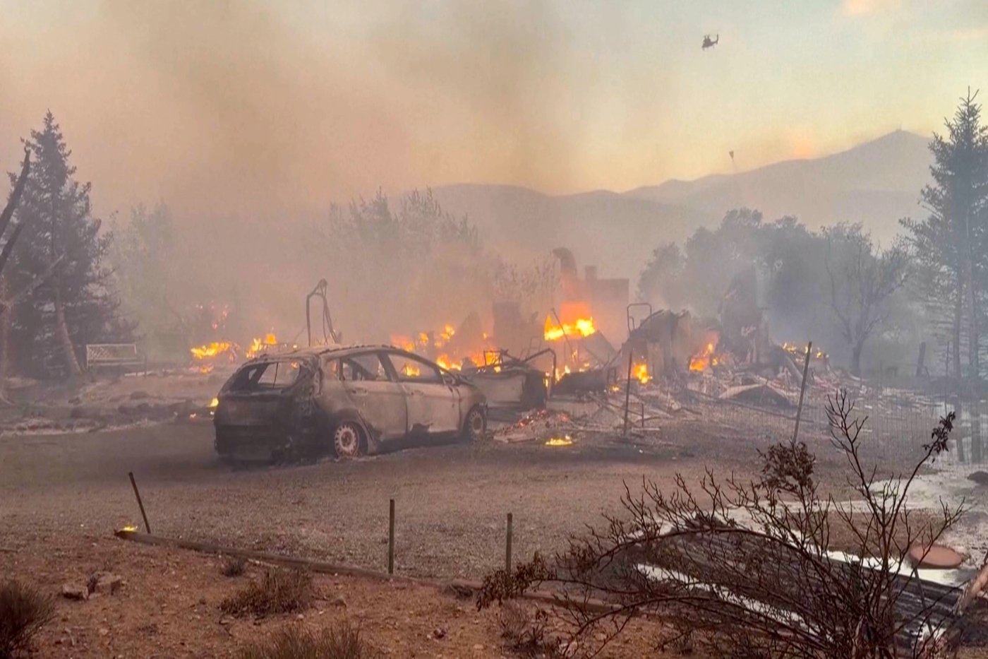 Firefighters make progress against a Nevada wildfire that's destroyed more than 30 homes | iNwheels