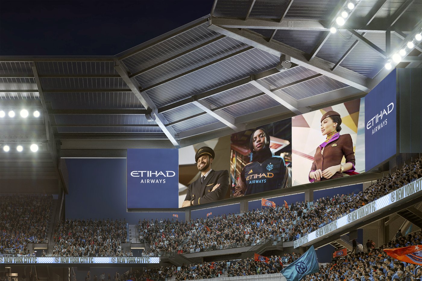 NYCFC stadium next to Citi Field to be called Etihad Park after United Arab Emirates airline | iNFOnews.ca