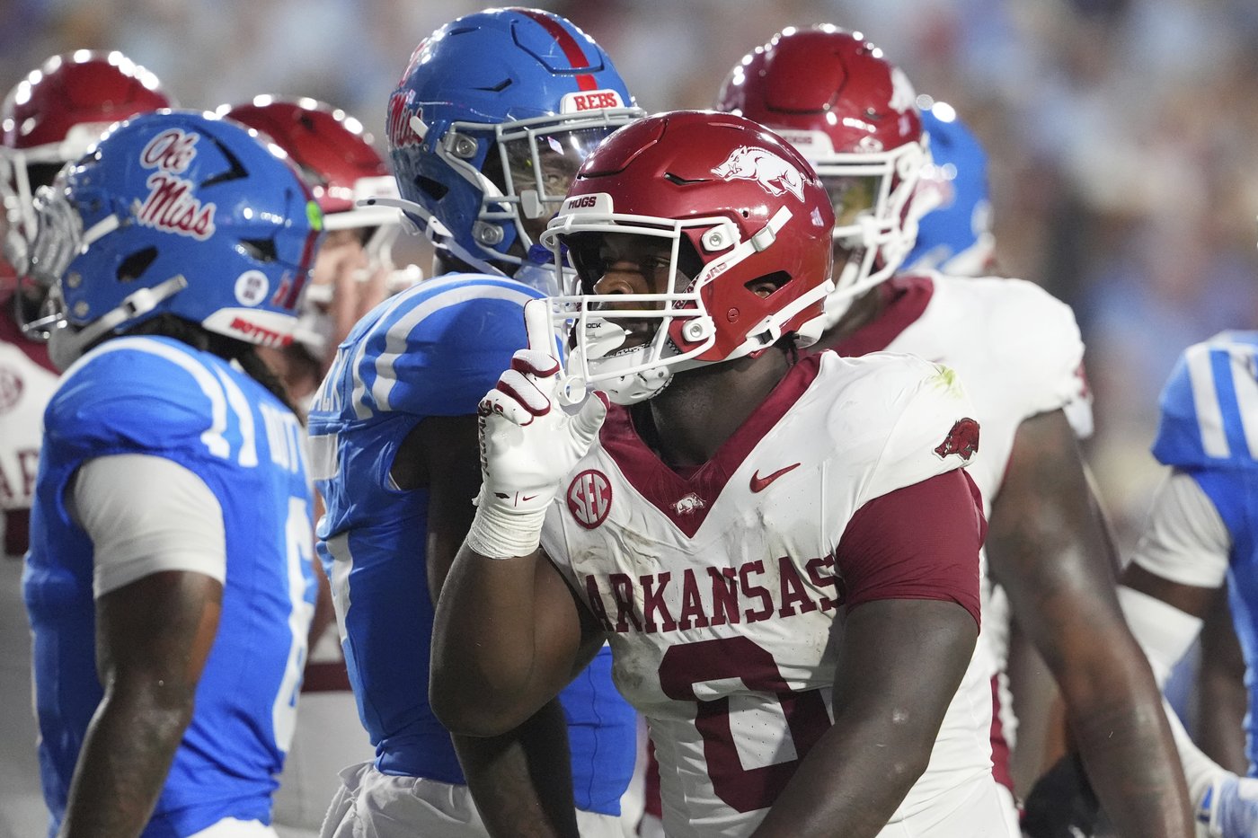 Backup QB Trinidad Chambliss shines in surprise start as No. 17 Ole Miss outlasts Arkansas 41-35 | iNFOnews.ca Backup QB Trinidad Chambliss shines in surprise start as No. 17 Ole Miss outlasts Arkansas 41-35 | iNFOnews.ca