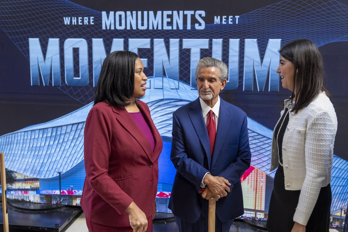DC leaders, NBA commissioner celebrate the start of an $800M downtown arena renovation | iNFOnews.ca