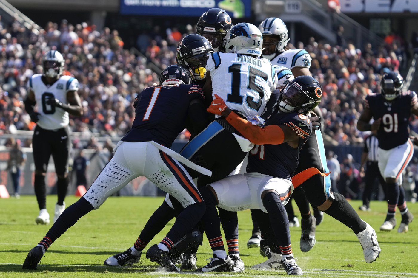 Blowout loss to Bears another reminder of just badly the Panthers botched 2023 trade for Bryce Young | iNFOnews.ca