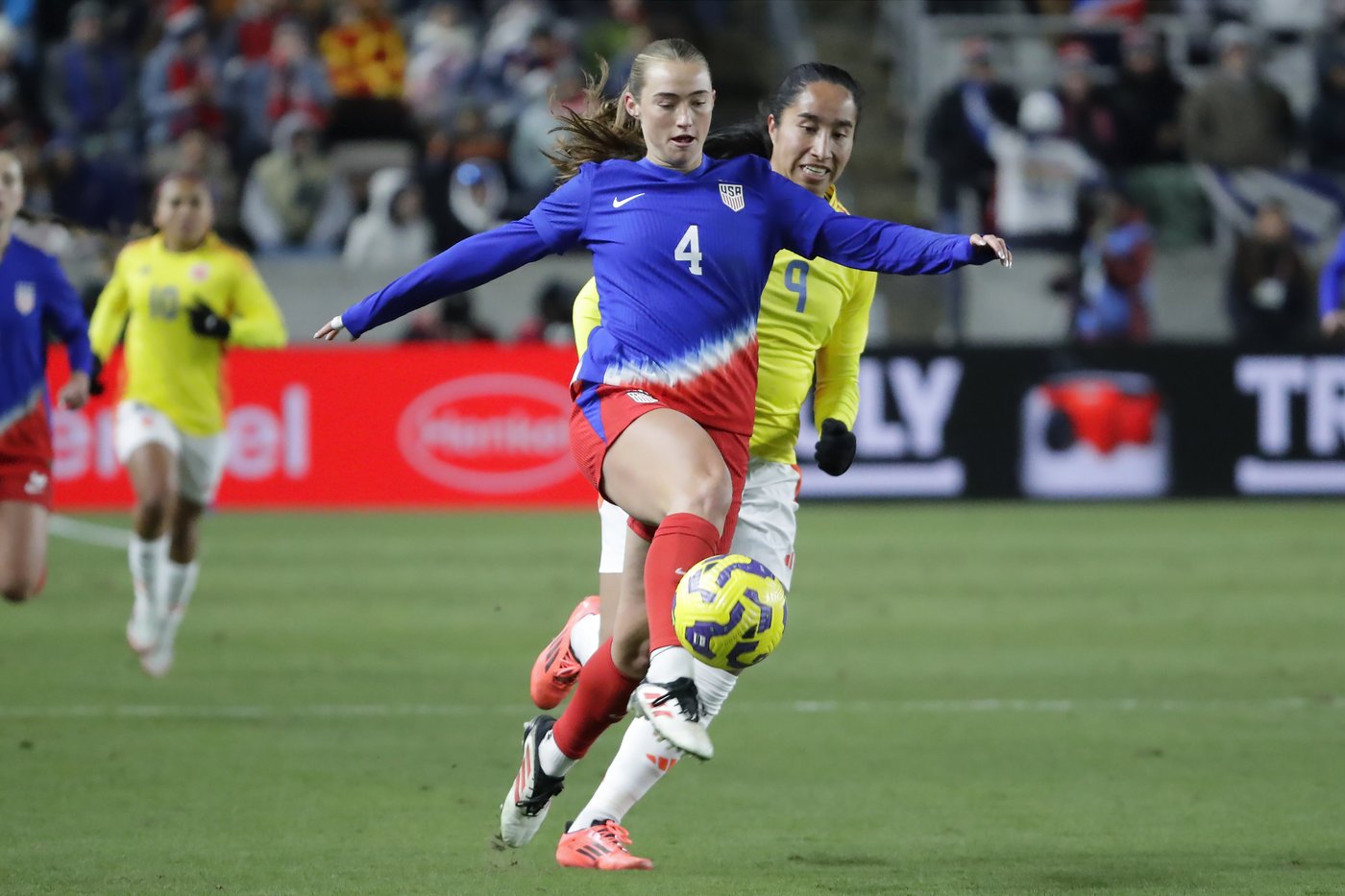 Catarina Macario, Ally Sentnor score, USWNT beats Colombia 2-0 in SheBelieves Cup | iNFOnews.ca Catarina Macario, Ally Sentnor score, USWNT beats Colombia 2-0 in SheBelieves Cup | iNFOnews.ca