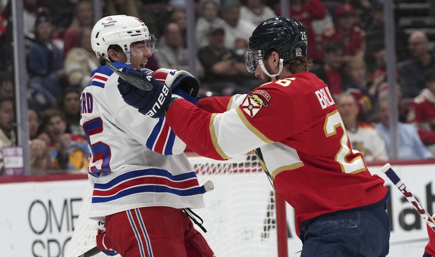 Jesper Boqvist scores twice as Panthers beat Rangers 5-3 after back-to-back scoreless games | iNFOnews.ca