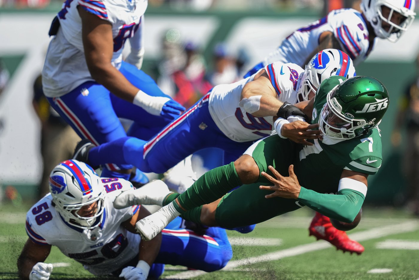 Jets quarterback Justin Fields ruled out with concussion, Tyrod Taylor to start against Buccaneers | iNFOnews.ca Jets quarterback Justin Fields ruled out with concussion, Tyrod Taylor to start against Buccaneers | iNFOnews.ca