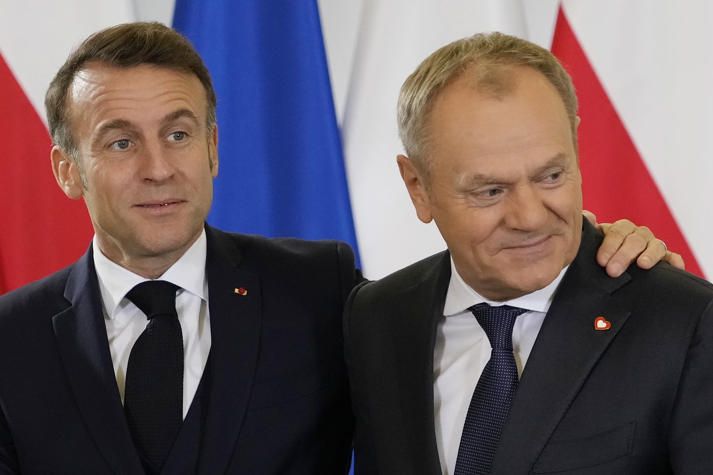 France's Macron and Poland's Tusk insist Ukraine must be at the heart of any potential peace talks | iNFOnews.ca