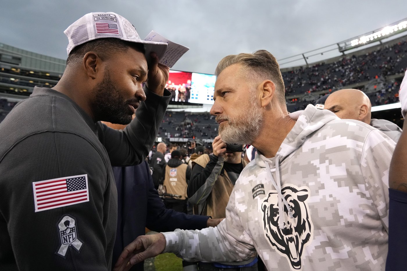 Drake Maye gets the better of Caleb Williams as sack-happy Patriots beat Bears 19-3 | iNFOnews.ca Drake Maye gets the better of Caleb Williams as sack-happy Patriots beat Bears 19-3 | iNFOnews.ca