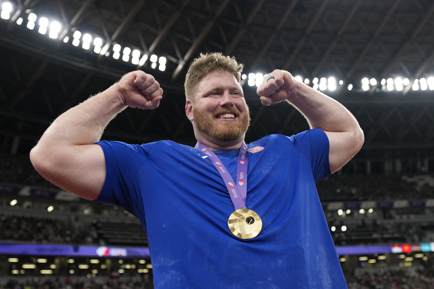 Ryan Crouser beats injury and wins his third world shot put title to go with three Olympics golds | iNFOnews.ca