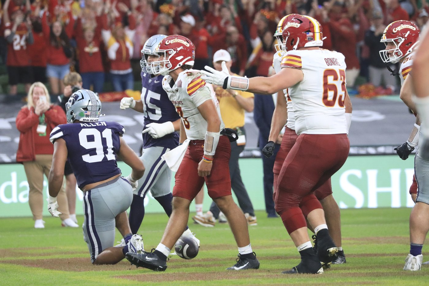 Rocco Becht stars as No. 22 Iowa State beats No. 17 Kansas State 24-21 in Ireland | iNFOnews.ca Rocco Becht stars as No. 22 Iowa State beats No. 17 Kansas State 24-21 in Ireland | iNFOnews.ca