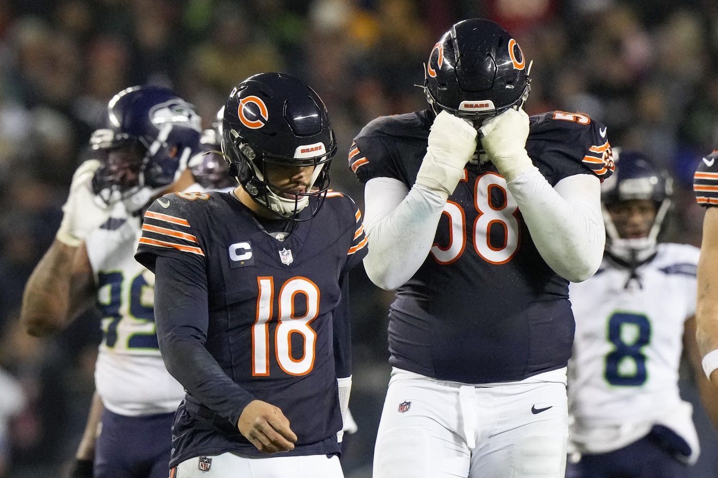Woolen's late interception seals win as Seahawks beat struggling Bears 6-3 to boost playoff hopes | iNFOnews.ca