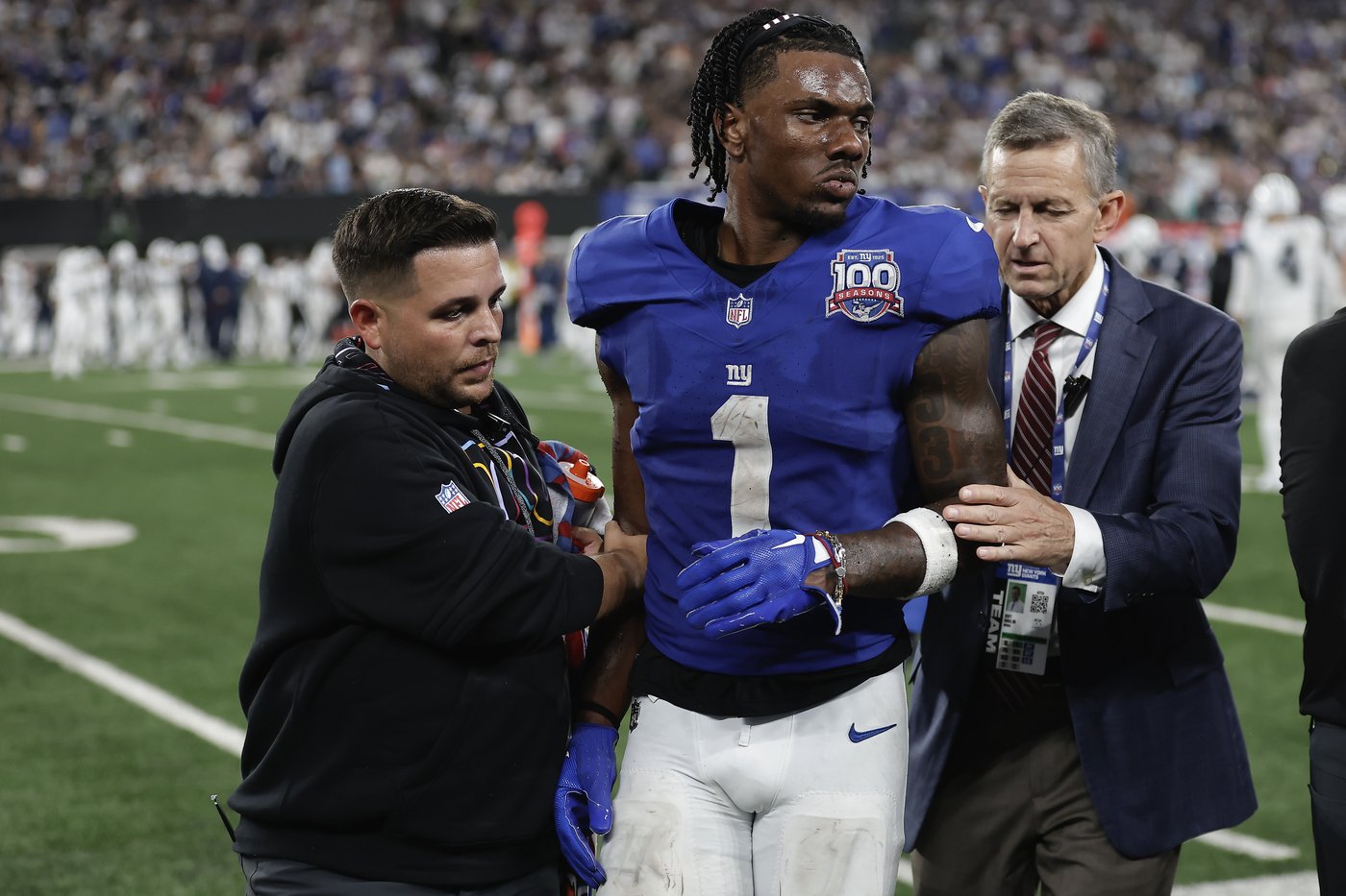Giants WR Malik Nabers to miss 2nd straight game with a concussion | iNFOnews.ca Giants WR Malik Nabers to miss 2nd straight game with a concussion | iNFOnews.ca