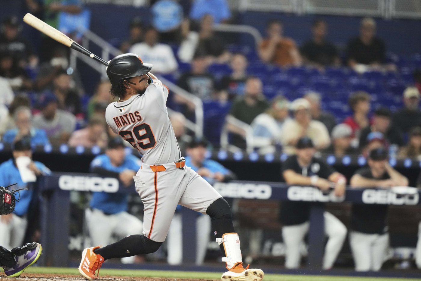 Luis Matos' 3-run homer powers Giants to 4-2 win over Marlins | iNFOnews.ca Luis Matos' 3-run homer powers Giants to 4-2 win over Marlins | iNFOnews.ca