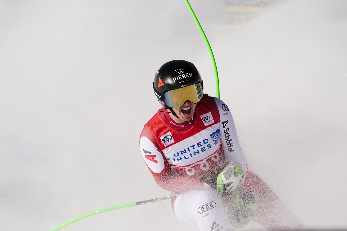 Cornelia Huetter of Austria wins first-ever women's World Cup downhill held on Birds of Prey course | iNFOnews.ca Cornelia Huetter of Austria wins first-ever women's World Cup downhill held on Birds of Prey course | iNFOnews.ca