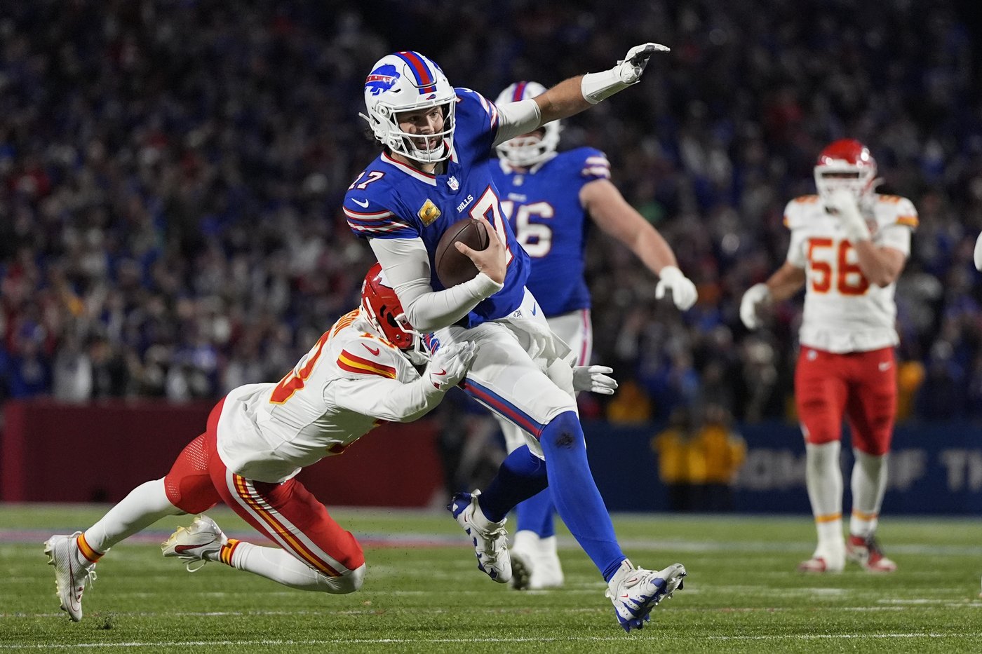 Josh Allen's 26-yard run seals Bills' 30-21 win over KC and ends Chiefs' bid for a perfect season | iNFOnews.ca Josh Allen's 26-yard run seals Bills' 30-21 win over KC and ends Chiefs' bid for a perfect season | iNFOnews.ca