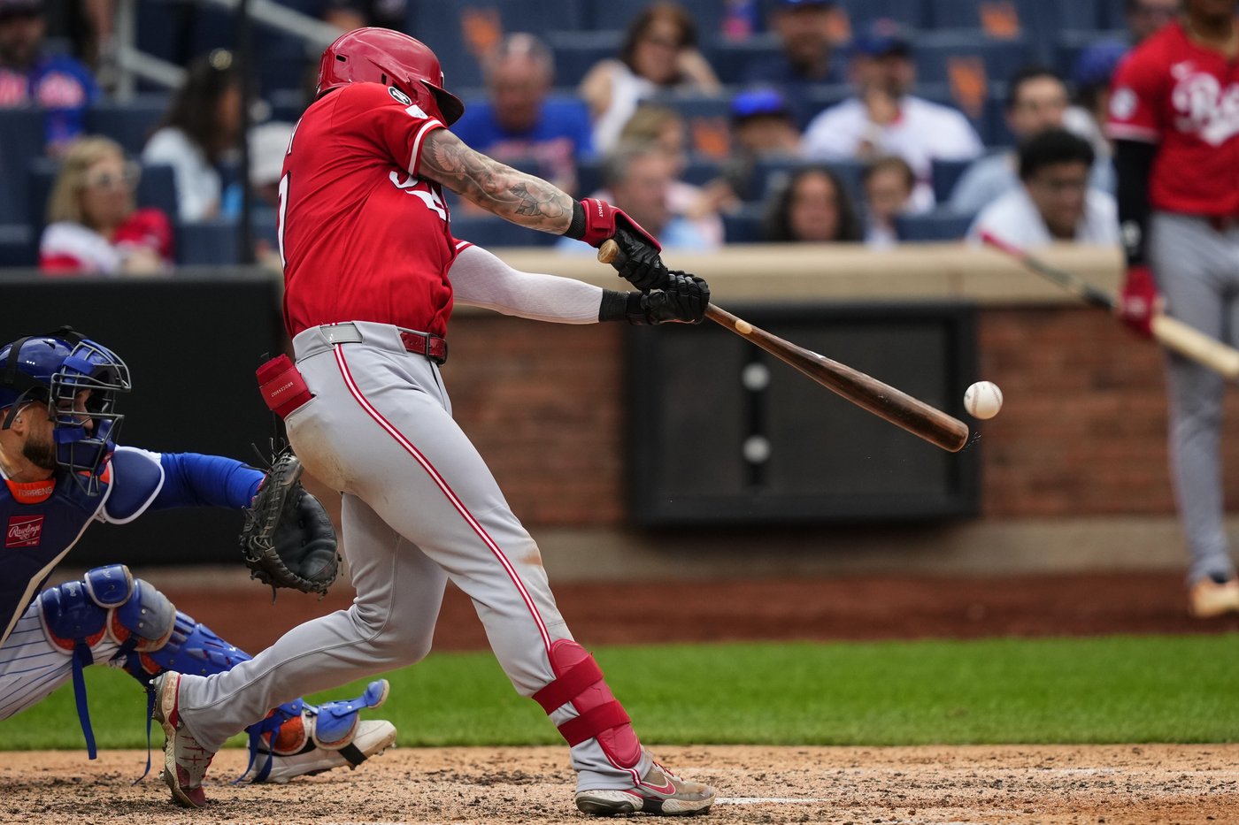 Fraley leads Reds to 5-2 win after Mets retire Wright's number at Citi Field | iNFOnews.ca