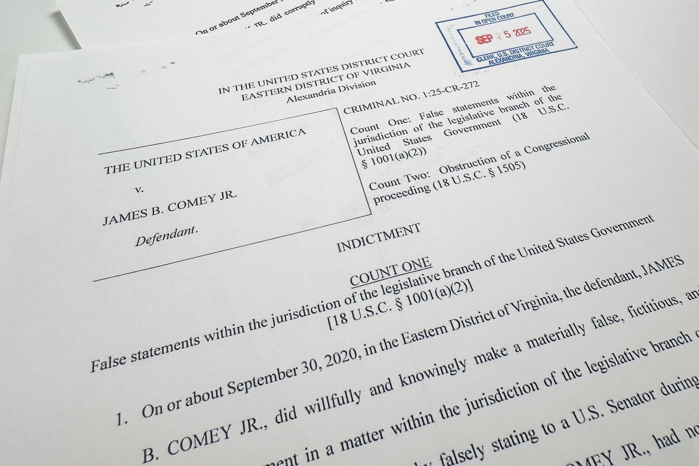 A look at the Trump-Comey relationship and the indictment against the former FBI director | iNFOnews.ca