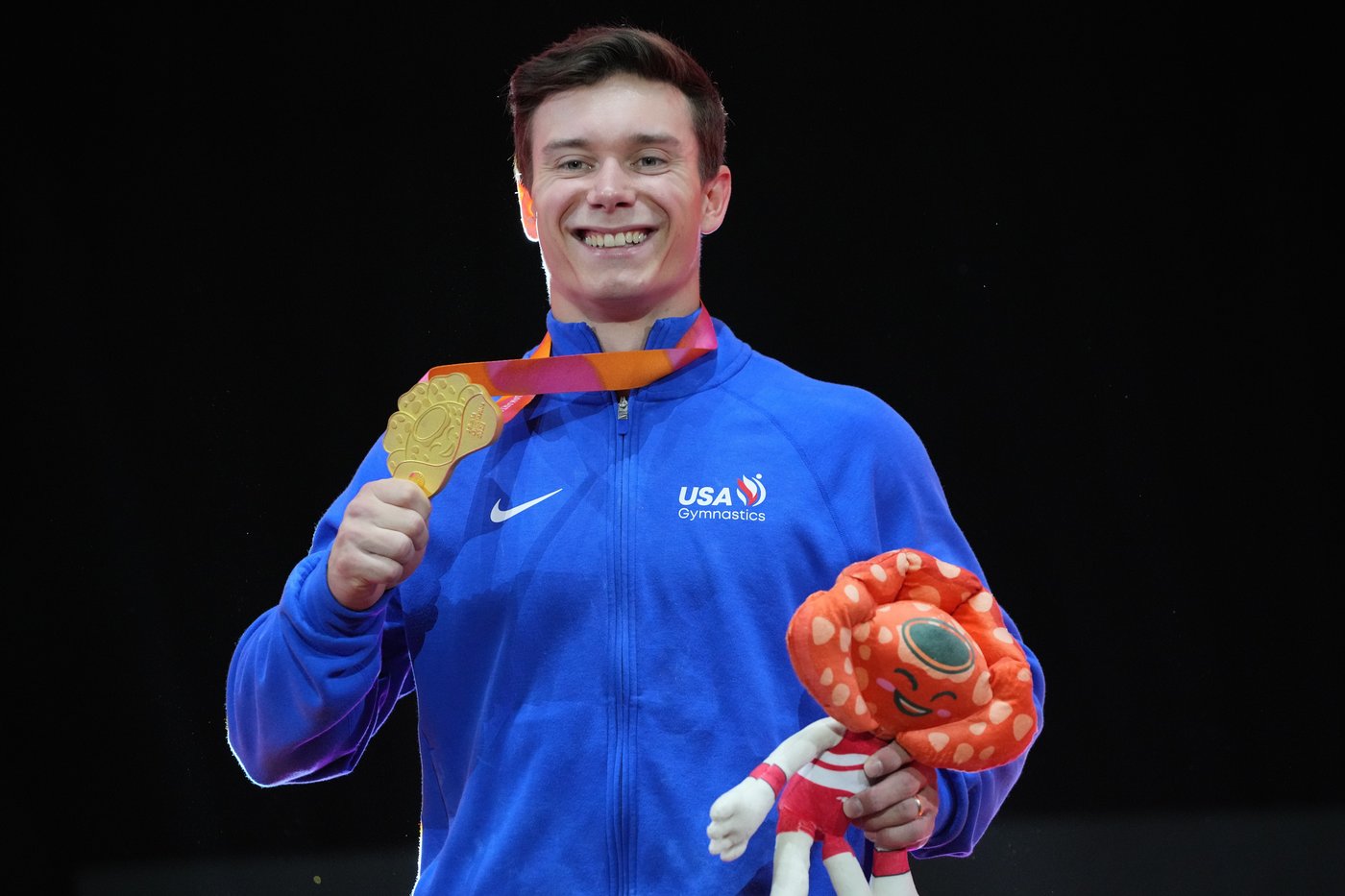 American Brody Malone soars to gold on the high bar at world gymnastics championships | iNFOnews.ca