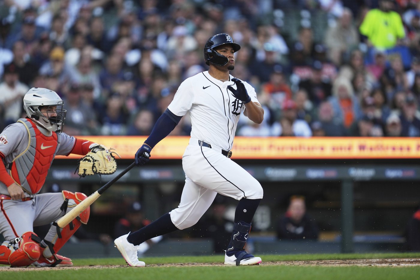 Tigers' Pérez homers in 1st at-bat in return to action after being sidelined with back inflammation | iNFOnews.ca Tigers' Pérez homers in 1st at-bat in return to action after being sidelined with back inflammation | iNFOnews.ca