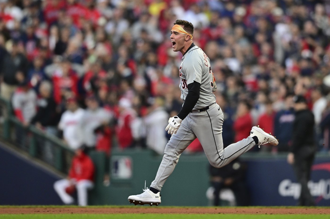 Carpenter's 3-run homer off Clase sends gritty Tigers to 3-0 win over Guardians in Game 2 of ALDS | iNFOnews.ca Carpenter's 3-run homer off Clase sends gritty Tigers to 3-0 win over Guardians in Game 2 of ALDS | iNFOnews.ca