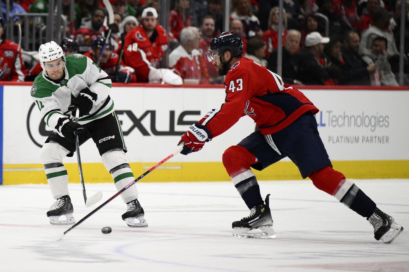 Capitals snap the Stars' season-opening winning streak at 4 with a 3-2 victory | iNFOnews.ca