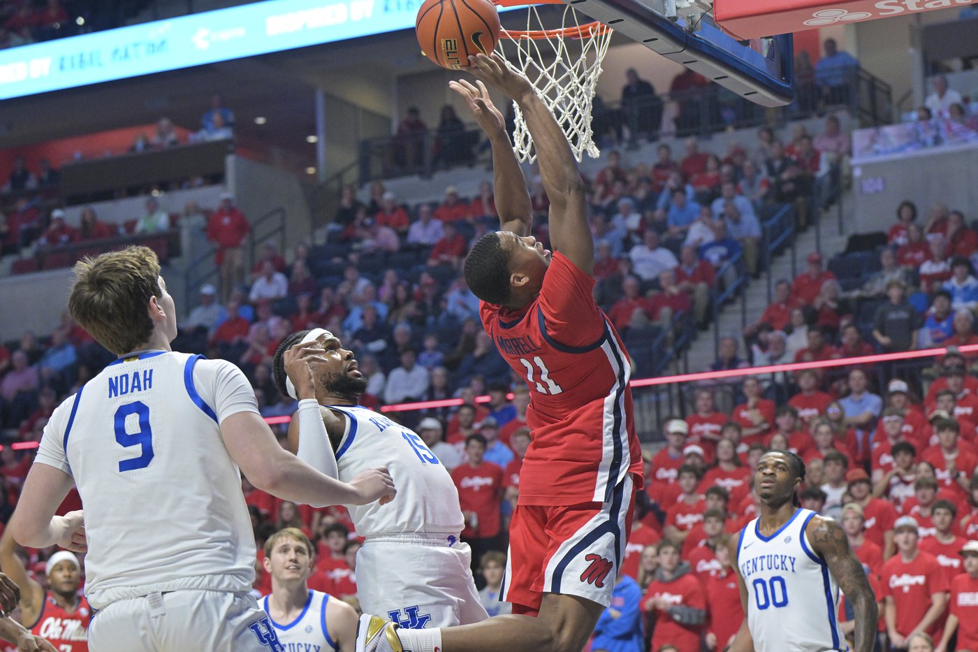 Murrell scores 24, No. 25 Mississippi uses early surge to beat No. 14 Kentucky 98-84 | iNFOnews.ca