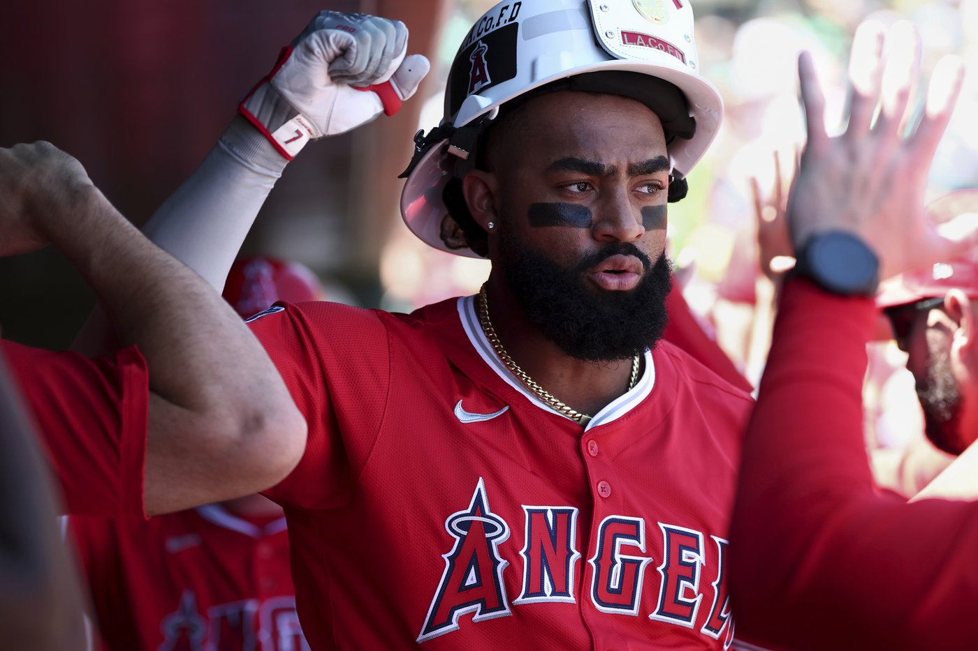Jo Adell's early 3-run homer and RBI single in 10th help Angels beat Athletics 11-5 | iNFOnews.ca