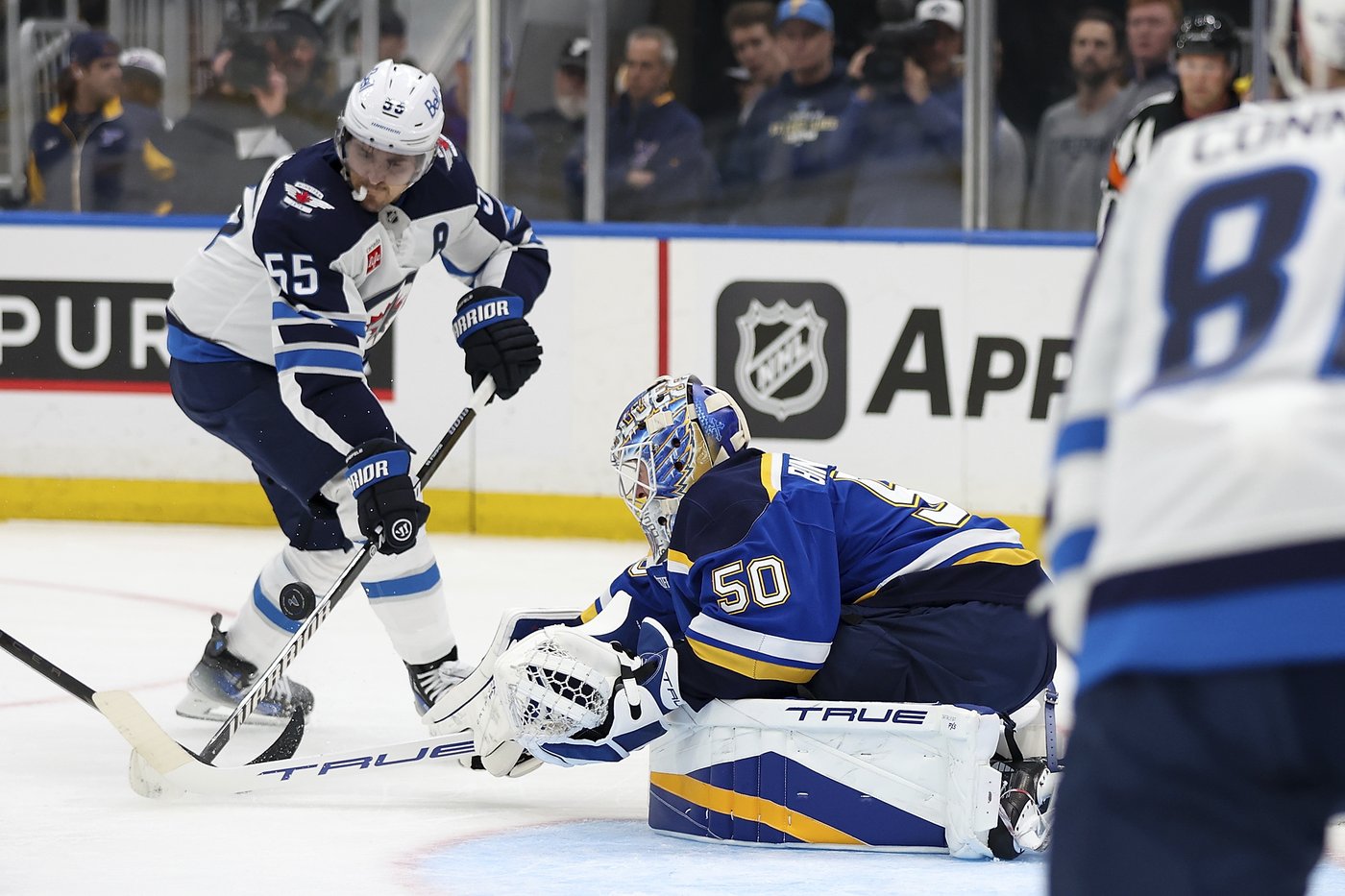 Jets rule out star forward Mark Scheifele for Game 7 against Blues | iNFOnews.ca Jets rule out star forward Mark Scheifele for Game 7 against Blues | iNFOnews.ca