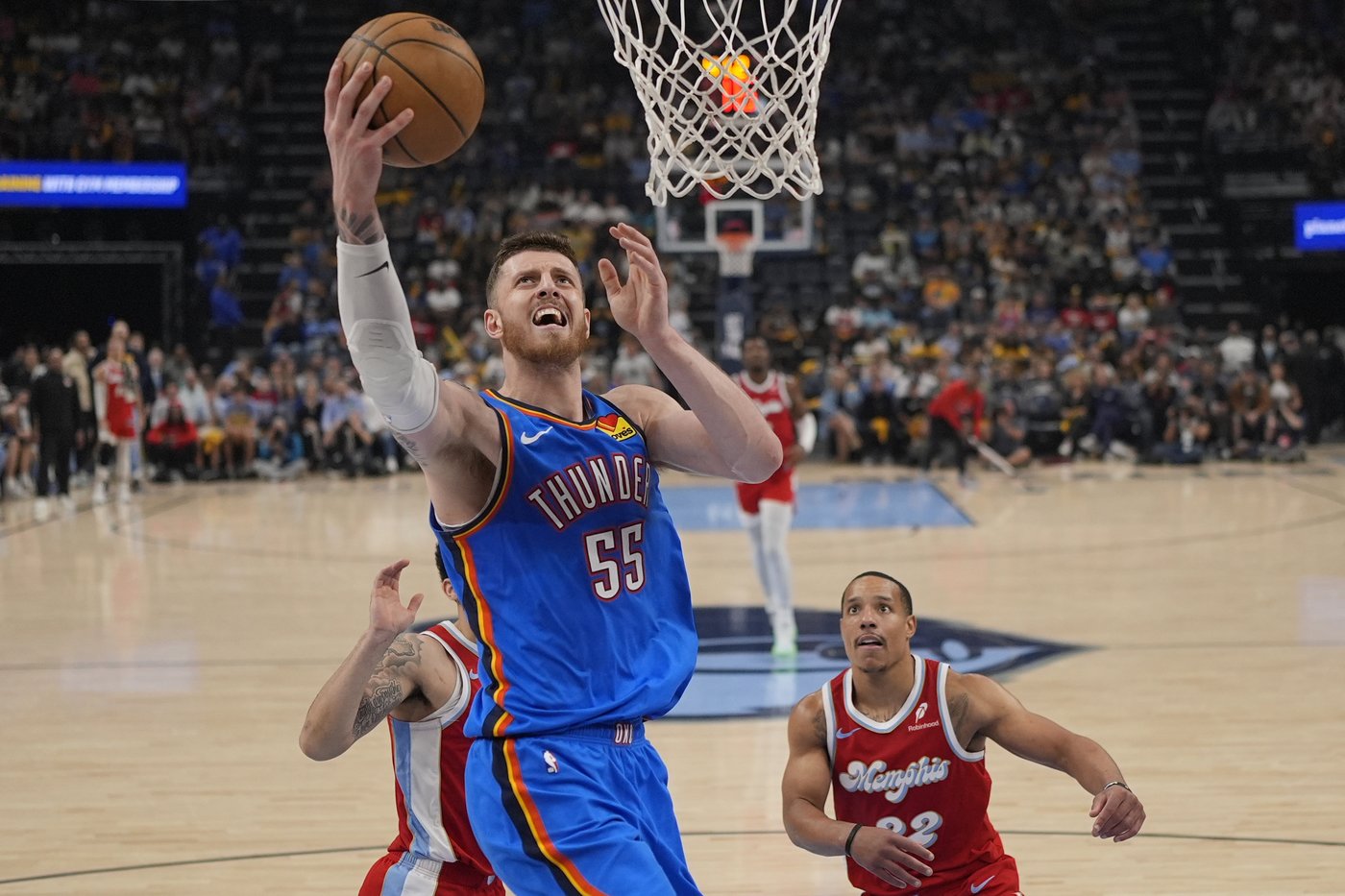 Thunder complete sweep of Grizzlies, reach Western Conference semifinals with 117-115 victory | iNFOnews.ca Thunder complete sweep of Grizzlies, reach Western Conference semifinals with 117-115 victory | iNFOnews.ca