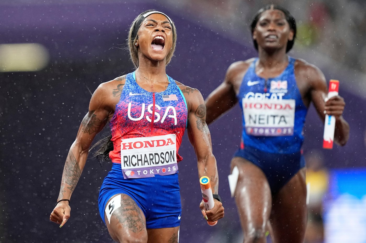 Relay revamp featuring Lyles and Richardson has US Olympic team looking for gold at 2028 LA Games | iNFOnews.ca Relay revamp featuring Lyles and Richardson has US Olympic team looking for gold at 2028 LA Games | iNFOnews.ca