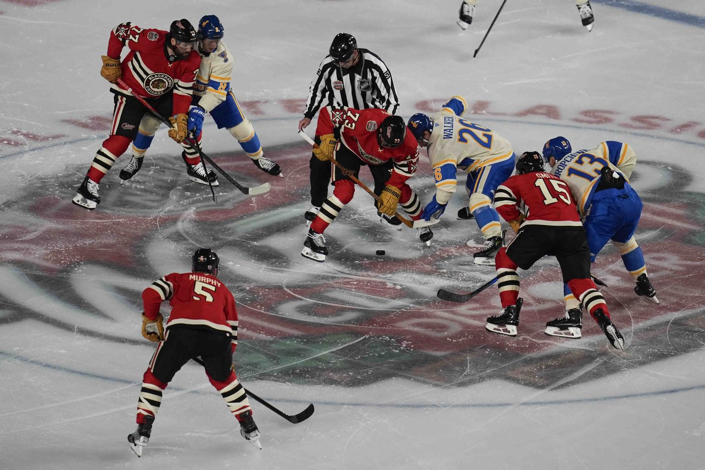 Blues have all the fun in 6-2 win over Blackhawks in outdoor Winter Classic | iNFOnews.ca
