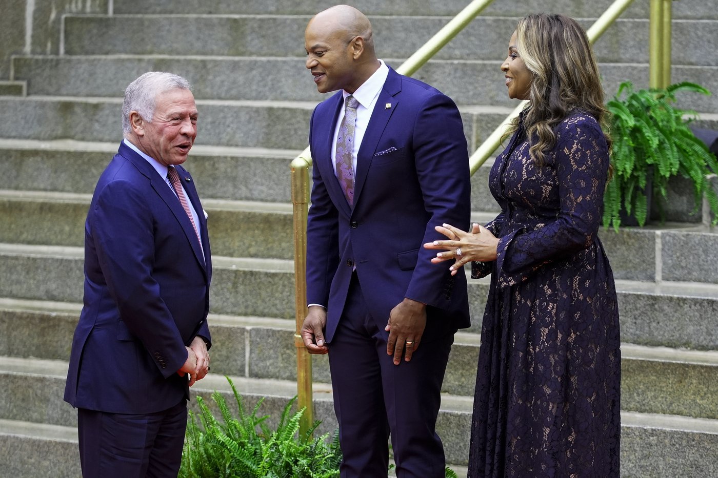 Maryland Gov. Wes Moore welcomes King Abdullah II of Jordan to Maryland Capitol | iNFOnews.ca