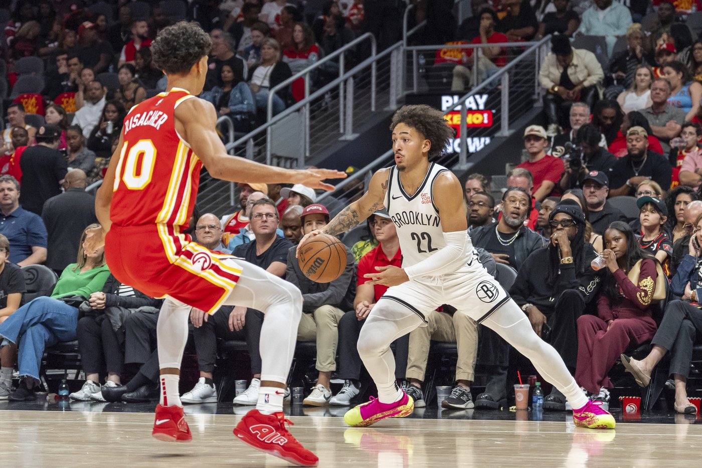 Atlanta's No. 1 pick Risacher hits 1st NBA shot, vows to get 'better and better and better' | iNFOnews.ca Atlanta's No. 1 pick Risacher hits 1st NBA shot, vows to get 'better and better and better' | iNFOnews.ca